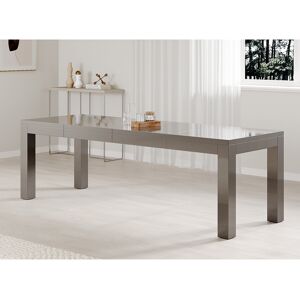Latitude Run Addalynne 240cm L x 80cm W Dining Table Grey Latitude Run Addalynne 240cm L x 80cm W Dining Table Grey