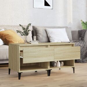 Latitude Run Leegan Side Table Sonoma Oak 50cm H X 50cm W X 46cm D Latitude Run Leegan Side Table Sonoma Oak 50cm H X 50cm W X 46cm D