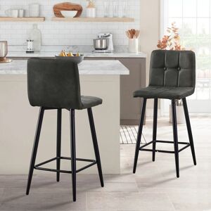 Corrigan Studio Anglers 64.5cm Bar Stool Grey 93cm H X 40.5cm W X 45cm D Corrigan Studio Anglers 64.5cm Bar Stool Grey 93cm H X 40.5cm W X 45cm D