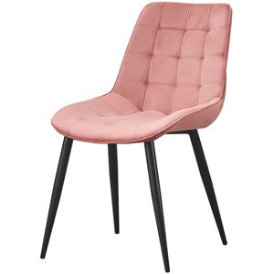 Canora Grey Hindman Upholstered Dining Chair Pink 86cm H X 52cm W X 43cm D Canora Grey Hindman Upholstered Dining Chair Pink 86cm H X 52cm W X 43cm D