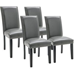 Rosalind Wheeler Dianca Upholstered Upholstered Back Parsons Chair Grey 99cm H X 48.2cm W X 63.5cm D Rosalind Wheeler Dianca Upholstered Upholstered Back Parsons Chair Grey 99cm H X 48.2cm W X 63.5cm D