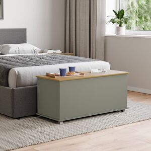 August Grove Beacsfield Metal Storage Bench Grey 46cm H X 100cm W X 40cm D August Grove Beacsfield Metal Storage Bench Grey 46cm H X 100cm W X 40cm D