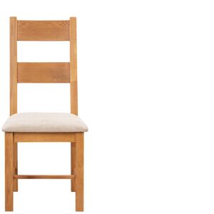 Rosalind Wheeler Fordingbridge Solid Wood Dining Chair Oak 105cm H X 53cm W X 45cm D Rosalind Wheeler Fordingbridge Solid Wood Dining Chair Oak 105cm H X 53cm W X 45cm D