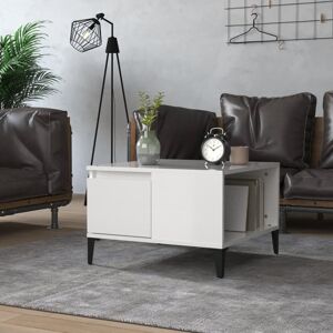 Latitude Run Currahee Coffee Table with Storage High Gloss White 36.5 x 55 x 55 cm Latitude Run Currahee Coffee Table with Storage High Gloss White 36.5 x 55 x 55 cm