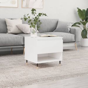 17 Stories Mykisha 4 Legs Coffee Table with Storage High Gloss White 50cm H X 50cm W X 46cm D 17 Stories Mykisha 4 Legs Coffee Table with Storage High Gloss White 50cm H X 50cm W X 46cm D