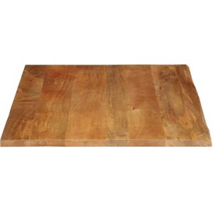 Vidaxl Table Top 70X60x3.8 Cm Solid Wood Mango Brown 3.8cm H x 100cm W x 80cm D Vidaxl Table Top 70X60x3.8 Cm Solid Wood Mango Brown 3.8cm H x 100cm W x 80cm D