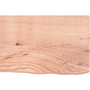 Alpen Home Table Top Solid Wood Oak Light Brown 40cm H x 60cm W x 4cm D Alpen Home Table Top Solid Wood Oak Light Brown 40cm H x 60cm W x 4cm D