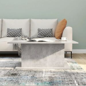 Ivy Bronx Coffee Table 102x55.5x40 cm Engineered Wood Concrete Grey 40cm H X 102cm W X 55.5cm D Ivy Bronx Coffee Table 102x55.5x40 cm Engineered Wood Concrete Grey 40cm H X 102cm W X 55.5cm D