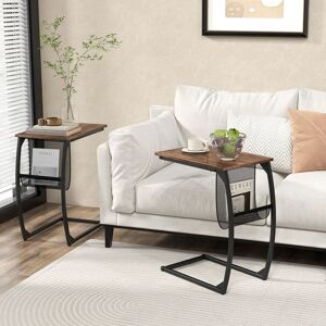 Borough Wharf Aleksandria End Table Brown 64cm H X 56cm W X 35cm D Borough Wharf Aleksandria End Table Brown 64cm H X 56cm W X 35cm D