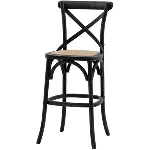 August Grove Tressa 66cm Bar Stool Black 101cm H X 45cm W X 50cm D August Grove Tressa 66cm Bar Stool Black 101cm H X 45cm W X 50cm D