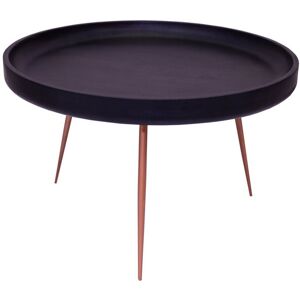 Corrigan Studio Coffee Table Black/Brown 45cm H X 70cm W X 70cm D Corrigan Studio Coffee Table Black/Brown 45cm H X 70cm W X 70cm D