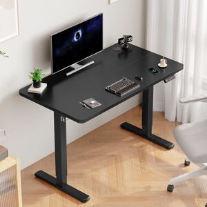 17 Stories Electric Standing Desk Height Adjustable Desk Sit Stand Desk With Time Reminder Stand up Desk 3 Memory Setting Electric Desk Black/Black 72cm H x 100cm W x 60cm D 17 Stories Electric Standing Desk Height Adjustable Desk Sit Stand Desk With Time Reminder Stand up Desk 3 Memory Setting Electric Desk Black/Black 72cm H x 100cm W x 60cm D