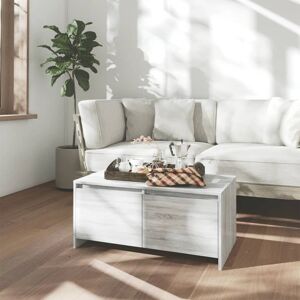 Ebern Designs Coffee Table 90x50x41.5 cm Engineered Wood Grey Sonoma 41.5cm H X 90cm W Ebern Designs Coffee Table 90x50x41.5 cm Engineered Wood Grey Sonoma 41.5cm H X 90cm W
