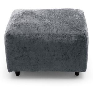 Rosalind Wheeler Delaphine Solid + Manufactured Wood Accent Stool Grey 47cm H X 50cm W X 50cm D Rosalind Wheeler Delaphine Solid + Manufactured Wood Accent Stool Grey 47cm H X 50cm W X 50cm D