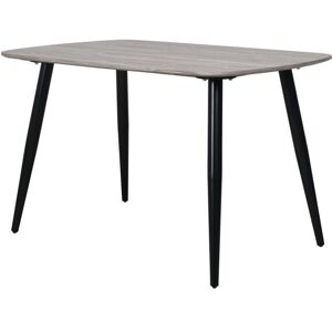 George Oliver Warrenup Rectangular 120cm L x 80cm W Dining Table Grey oak effect Grey George Oliver Warrenup Rectangular 120cm L x 80cm W Dining Table Grey oak effect Grey