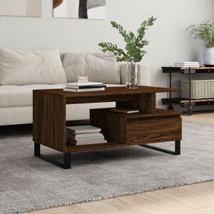 17 Stories Munha Coffee Table Brown Oak Look 45cm H X 90cm W X 49cm D 17 Stories Munha Coffee Table Brown Oak Look 45cm H X 90cm W X 49cm D