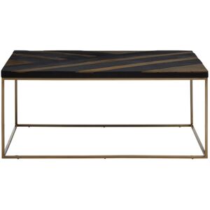 Canora Grey Aliceann Frame Coffee Table Black/Gold 43cm H X 101cm W X 61cm D Canora Grey Aliceann Frame Coffee Table Black/Gold 43cm H X 101cm W X 61cm D