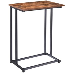 Borough Wharf Biana Side Table Brown 67.5cm H X 49cm W X 33cm D Borough Wharf Biana Side Table Brown 67.5cm H X 49cm W X 33cm D