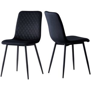 Fairmont Park Upholstered Dining Chair Black 229.87cm H X 43cm W X 54cm D Fairmont Park Upholstered Dining Chair Black 229.87cm H X 43cm W X 54cm D