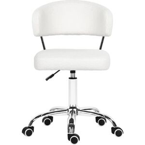 17 Stories Swivel Office Chair,height Adjustable Ergonomic Desk Chair,armless Computer Chair For Kids/adults,office/bedroom/home Furniture White 228.6cm H X 361.29cm W X 361.29cm D 17 Stories Swivel Office Chair,height Adjustable Ergonomic Desk Chair,armless Computer Chair For Kids/adults,office/bedroom/home Furniture White 228.6cm H X 361.29cm W X 361.29cm D