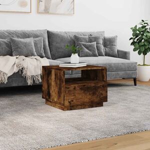 Metro Carrel Frame Coffee Table Smoked Oak 40cm H X 50cm W X 49cm D Metro Carrel Frame Coffee Table Smoked Oak 40cm H X 50cm W X 49cm D