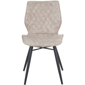 Latitude Run Mahaffie Upholstered Dining Chair Beige 86cm H X 44cm W X 56cm D Latitude Run Mahaffie Upholstered Dining Chair Beige 86cm H X 44cm W X 56cm D