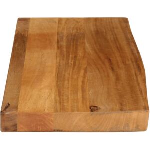 Vidaxl Table Top 70X60x3.8 Cm Solid Wood Mango Brown 3.8cm H x 80cm W x 30cm D Vidaxl Table Top 70X60x3.8 Cm Solid Wood Mango Brown 3.8cm H x 80cm W x 30cm D