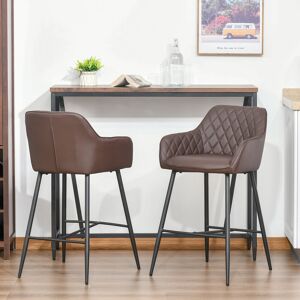 Corrigan Studio Dray 67cm Bar Stool Brown 93cm H X 55.5cm W X 57.5cm D Corrigan Studio Dray 67cm Bar Stool Brown 93cm H X 55.5cm W X 57.5cm D