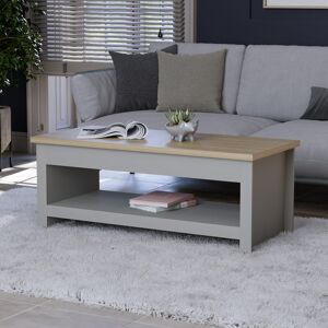 August Grove Beacsfield Sled Coffee Table with Storage Grey 40.5cm H X 105cm W X 47cm D August Grove Beacsfield Sled Coffee Table with Storage Grey 40.5cm H X 105cm W X 47cm D