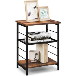 Borough Wharf Akeena End Table Brown 50cm H X 38cm W X 30cm D Borough Wharf Akeena End Table Brown 50cm H X 38cm W X 30cm D