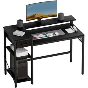 Borough Wharf Wooden Home Computer Desk Desk Study Desk Computer Storage Cabinet Bookshelf Black Borough Wharf Wooden Home Computer Desk Desk Study Desk Computer Storage Cabinet Bookshelf Black