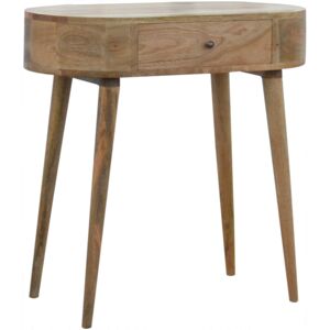 Bloomsbury Market Esponga Solid Wood Console Table Oak 78cm H X 80cm W X 40cm D Bloomsbury Market Esponga Solid Wood Console Table Oak 78cm H X 80cm W X 40cm D