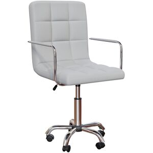 Metro Office Desk Chair With Arms, Adjustable, Swivel, Comfortable Desk Chair, UKFR Certified Grey 96cm H X 42cm W X 40cm D Metro Office Desk Chair With Arms, Adjustable, Swivel, Comfortable Desk Chair, UKFR Certified Grey 96cm H X 42cm W X 40cm D