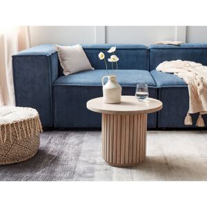 Latitude Run Angadreme Solid Wood Pedestal Coffee Table Brown 50cm H X 50cm W X 50cm D Latitude Run Angadreme Solid Wood Pedestal Coffee Table Brown 50cm H X 50cm W X 50cm D