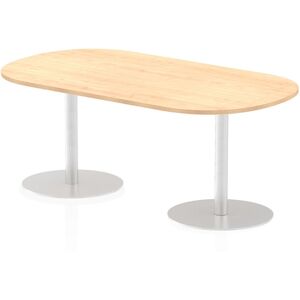 17 Stories Libbe Racetrack Conference Table Maple 72.5cm H x 180cm W x 100cm D 17 Stories Libbe Racetrack Conference Table Maple 72.5cm H x 180cm W x 100cm D