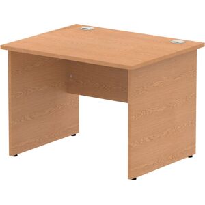 Inbox Zero Impulse 180 Cm W Rectangular Computer Desk Oak/Oak 73cm H x 100cm W x 80cm D Inbox Zero Impulse 180 Cm W Rectangular Computer Desk Oak/Oak 73cm H x 100cm W x 80cm D