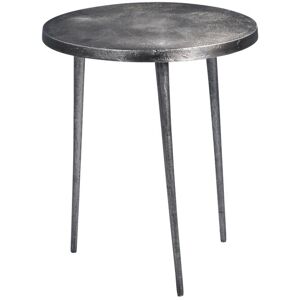 World Menagerie Maarten Side Table Grey, Silver 46cm H x 40cm W x 40cm D World Menagerie Maarten Side Table Grey, Silver 46cm H x 40cm W x 40cm D
