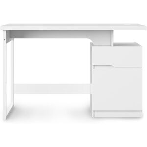 Latitude Run Rosetta Computer Desk White;White 76.5cm H X 119cm W X 59cm D Latitude Run Rosetta Computer Desk White;White 76.5cm H X 119cm W X 59cm D