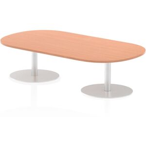 17 Stories Libbe Racetrack Conference Table Beech 47.5cm H x 180cm W x 100cm D 17 Stories Libbe Racetrack Conference Table Beech 47.5cm H x 180cm W x 100cm D