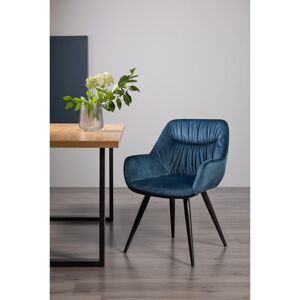 Fairmont Park Emmy Upholstered Dining Chair Petrol Blue 84cm H X 54cm W X 62cm D Fairmont Park Emmy Upholstered Dining Chair Petrol Blue 84cm H X 54cm W X 62cm D