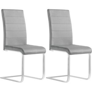 Metro Floman Velvet Cantilever Chair Dark Grey 100cm H X 40cm W X 41cm D Metro Floman Velvet Cantilever Chair Dark Grey 100cm H X 40cm W X 41cm D