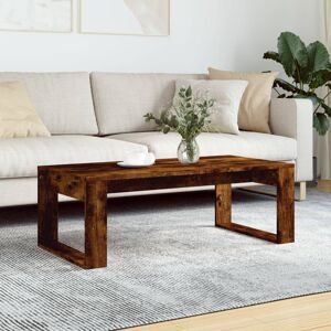 17 Stories Ocia Sled Coffee Table Smoked Oak 35cm H X 102cm W X 50cm D 17 Stories Ocia Sled Coffee Table Smoked Oak 35cm H X 102cm W X 50cm D