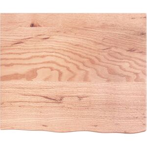 Alpen Home Table Top Solid Wood Oak Light Brown 50cm H x 60cm W x 6cm D Alpen Home Table Top Solid Wood Oak Light Brown 50cm H x 60cm W x 6cm D