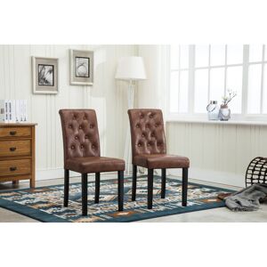 Three Posts Brick and Barrel Upholstered Dining Chair Brown 93.5cm H X 44cm W X 56cm D Three Posts Brick and Barrel Upholstered Dining Chair Brown 93.5cm H X 44cm W X 56cm D