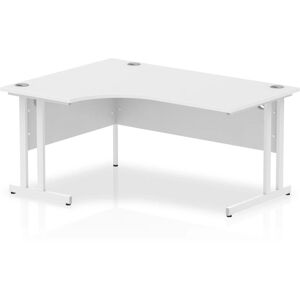 Inbox Zero Impulse 180 Cm W L-Shape Computer Desk White/White 73cm H x 160cm W x 120cm D Inbox Zero Impulse 180 Cm W L-Shape Computer Desk White/White 73cm H x 160cm W x 120cm D