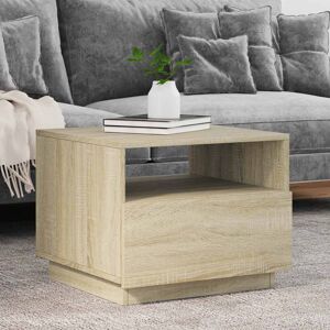 Metro Carrel Frame Coffee Table Sonoma Oak 40cm H X 50cm W X 49cm D Metro Carrel Frame Coffee Table Sonoma Oak 40cm H X 50cm W X 49cm D