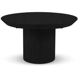 Ivy Bronx Round Solid Wood Pedestal Dining Table Black Oak Veneer/Black Oak/Black Oak Ivy Bronx Round Solid Wood Pedestal Dining Table Black Oak Veneer/Black Oak/Black Oak