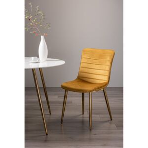 Fairmont Park Side chair Set Aoife Mustard 87cm H X 47cm W X 63.5cm D Fairmont Park Side chair Set Aoife Mustard 87cm H X 47cm W X 63.5cm D