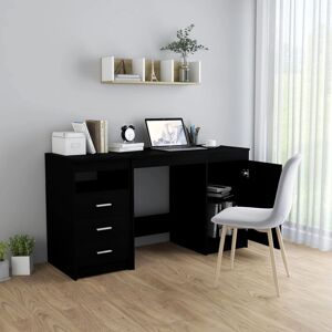 Ebern Designs Hery 140Cm Rectangular Writing Desk Black 76cm H X 140cm W X 50cm D Ebern Designs Hery 140Cm Rectangular Writing Desk Black 76cm H X 140cm W X 50cm D