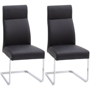 Metro Joannie Upholstered Dining Chair Black 102cm H X 52cm W X 56cm D Metro Joannie Upholstered Dining Chair Black 102cm H X 52cm W X 56cm D